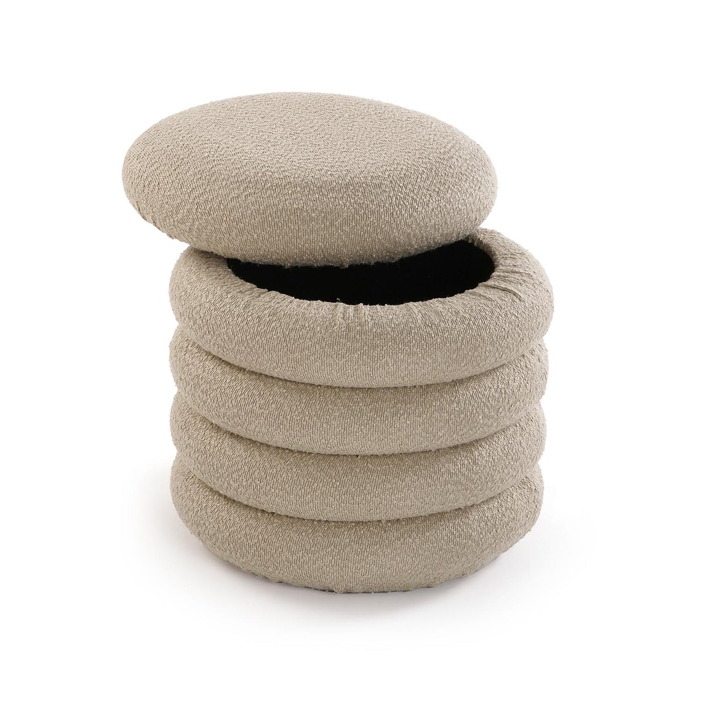 PUFF CON STORAGE MARRONE LIRA - VERSA