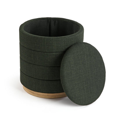 PUFF CON STORAGE VERDE - VERSA