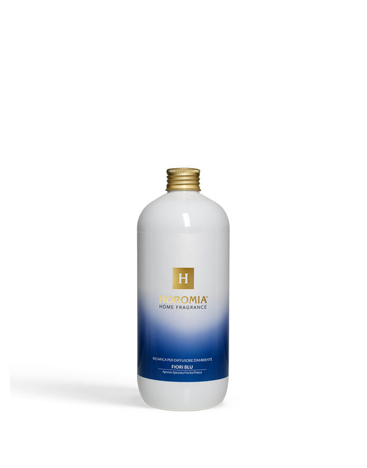 HOROMIA Ricarica per Diffusore a Bastoncini Fiori blu 500ml
