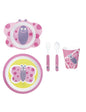 SET BABY 5 PEZZI FARFALLA MELANINA