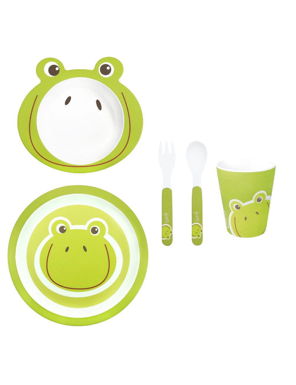 SET BABY 5 PEZZI RANA MELANINA