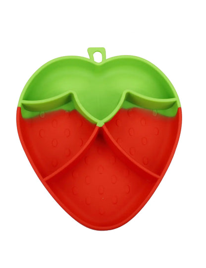 SET PAPPA FRAGOLE CON FORCHETTINA E CUCCHIAIO