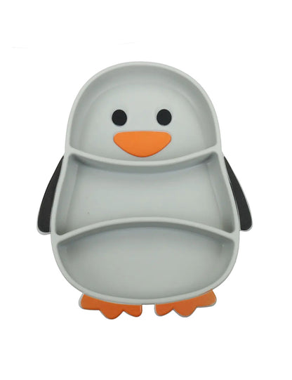 SET PAPPA PINGUINO CON FORCHETTINA E CUCCHIAIO