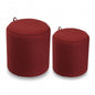 SET 2 PUFF ROSSI - VERSA