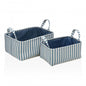 SET DUE CESTE RIGHE BLU - VERSA