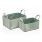 SET DUE CESTE RIGHE VERDI - VERSA
