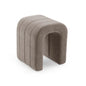 SGABELLO IMBOTTITO BEIGE - VERSA