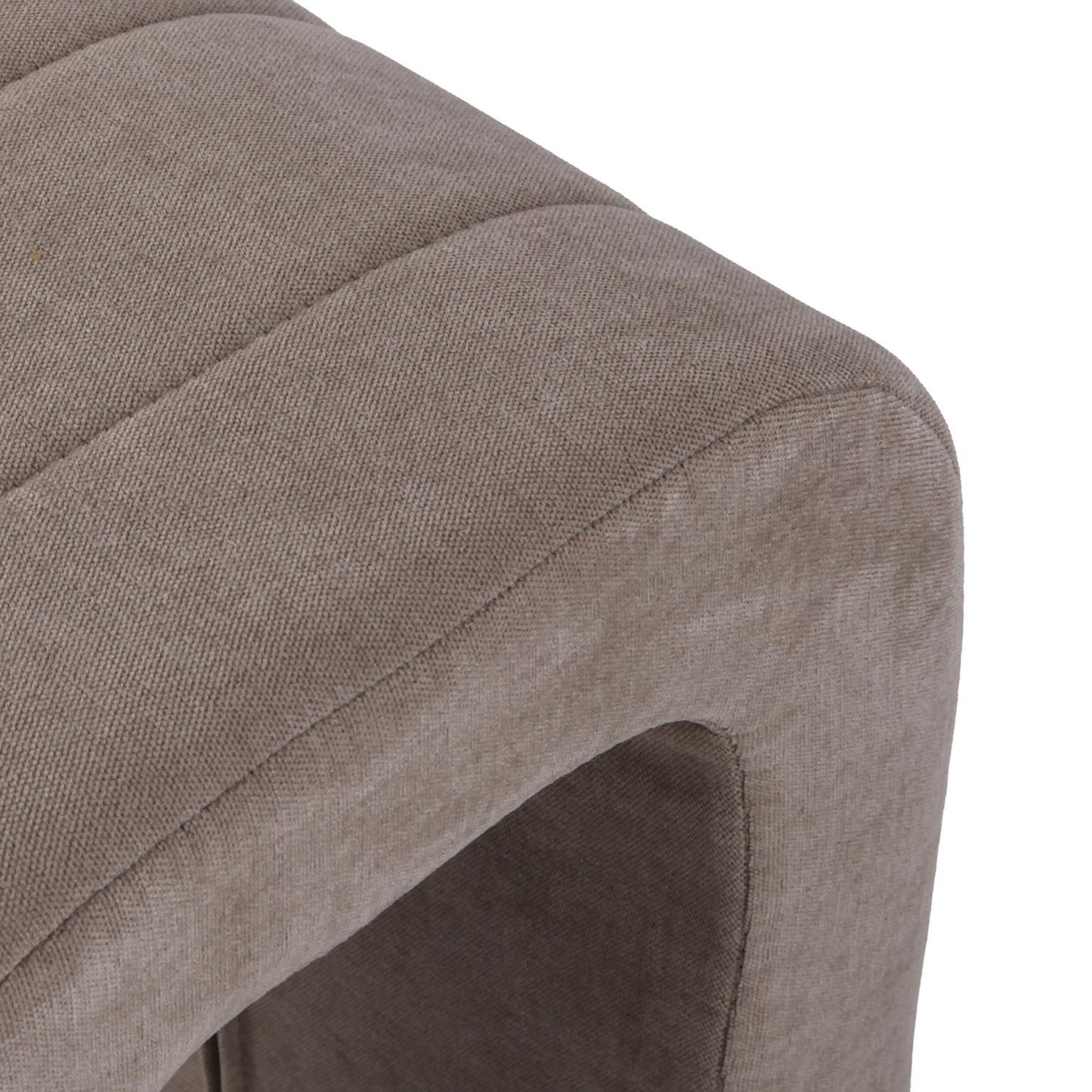 SGABELLO IMBOTTITO BEIGE - VERSA