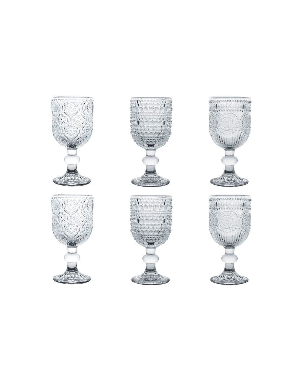 SHOT LIQUORINO INDIE TRASPARENTE SET 6 PZ VETRO