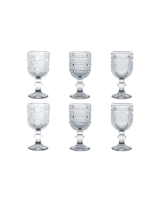 SHOT LIQUORINO INDIE TRASPARENTE SET 6 PZ VETRO