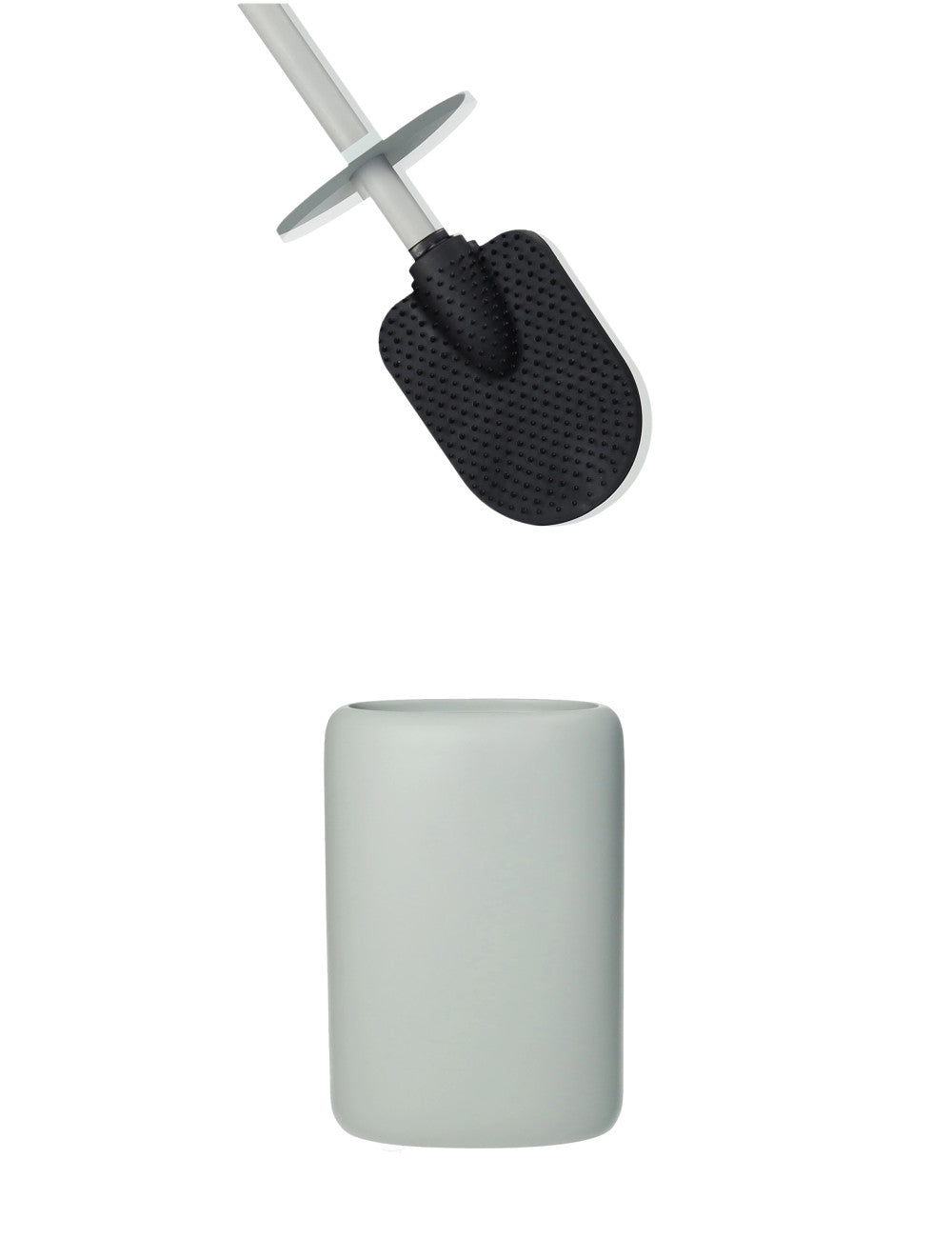 SPAZZOLA WC LINEAR VERDE SALVIA POLIRESINA