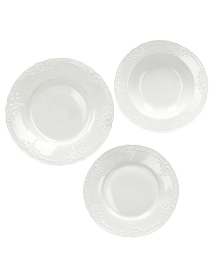 TAVOLA 18 PZ RICORDI NEW BONE CHINA
