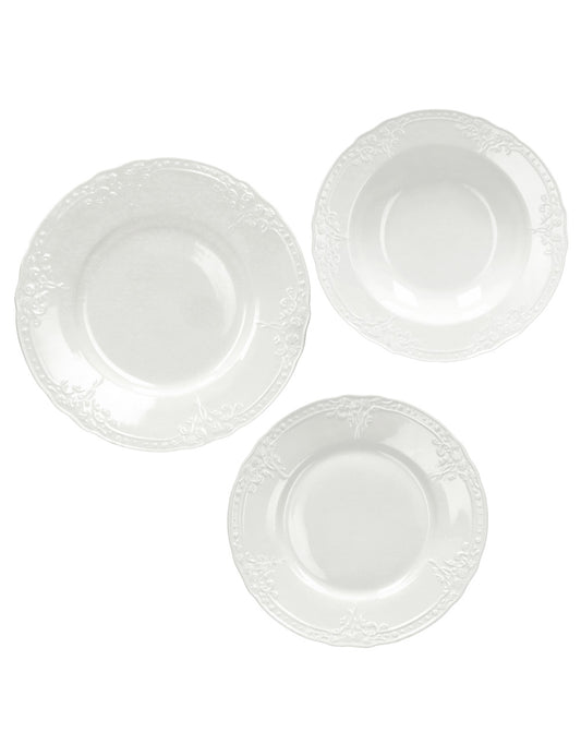 TAVOLA 18 PZ RICORDI NEW BONE CHINA