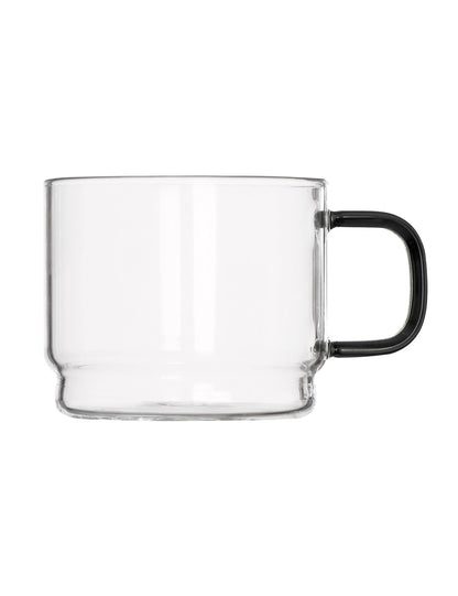 TAZZA BRIDGE IMPILABILE COLORI ASSORTITI SET 4 PZ VETRO