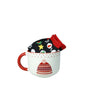 TAZZA COLAZIONE CAPPELLO NEW BONE CHINA C/CALZINI COTONE BRANDANI