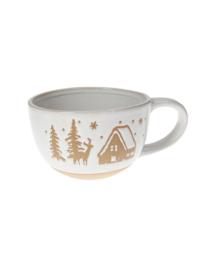 TAZZA COLAZIONE PANDIZENZERO BOSCO STONEWARE