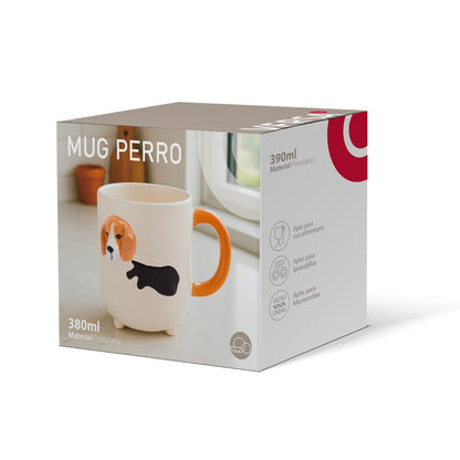 TAZZA CANE RILIEVO - VERSA