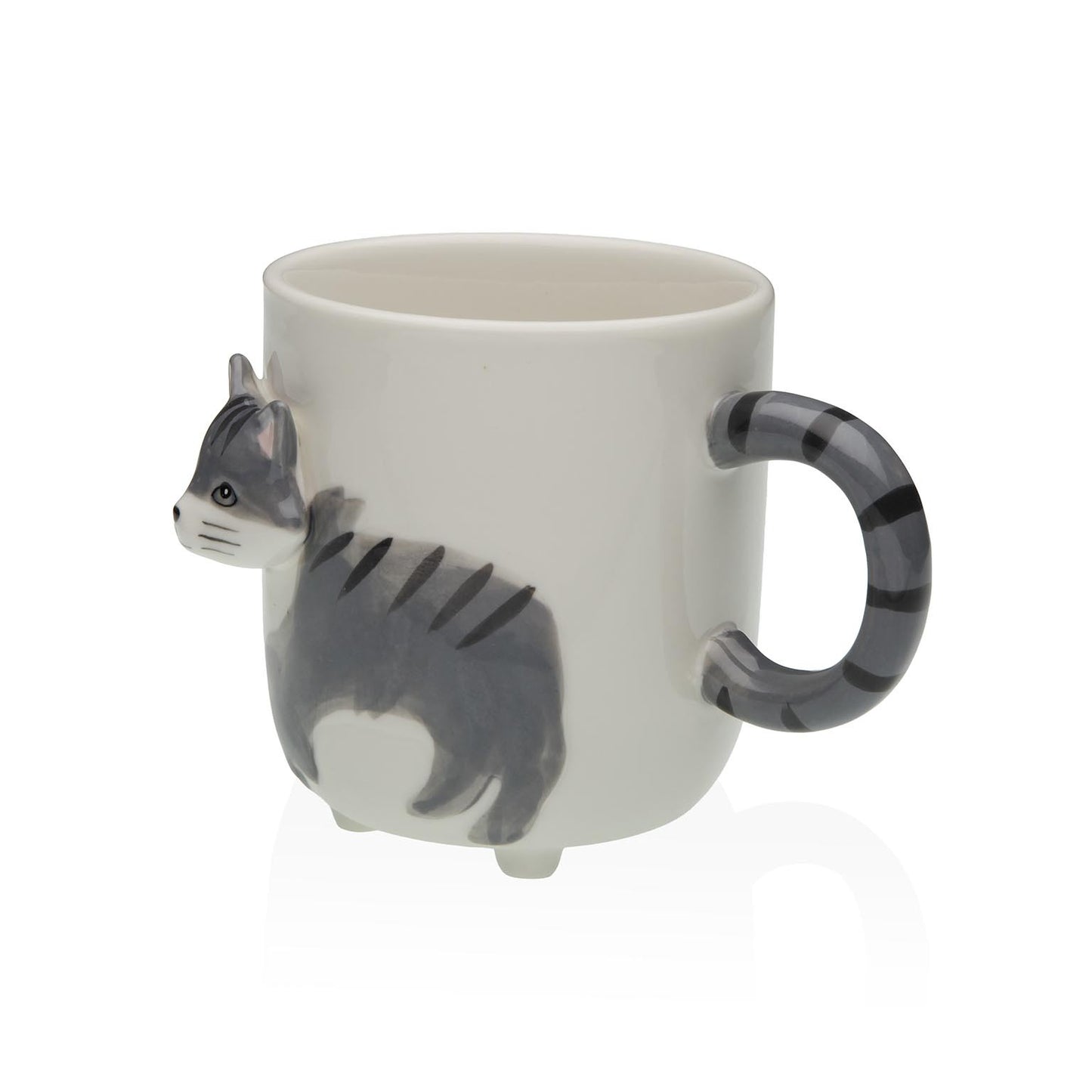 TAZZA GATTO RILIEVO - VERSA