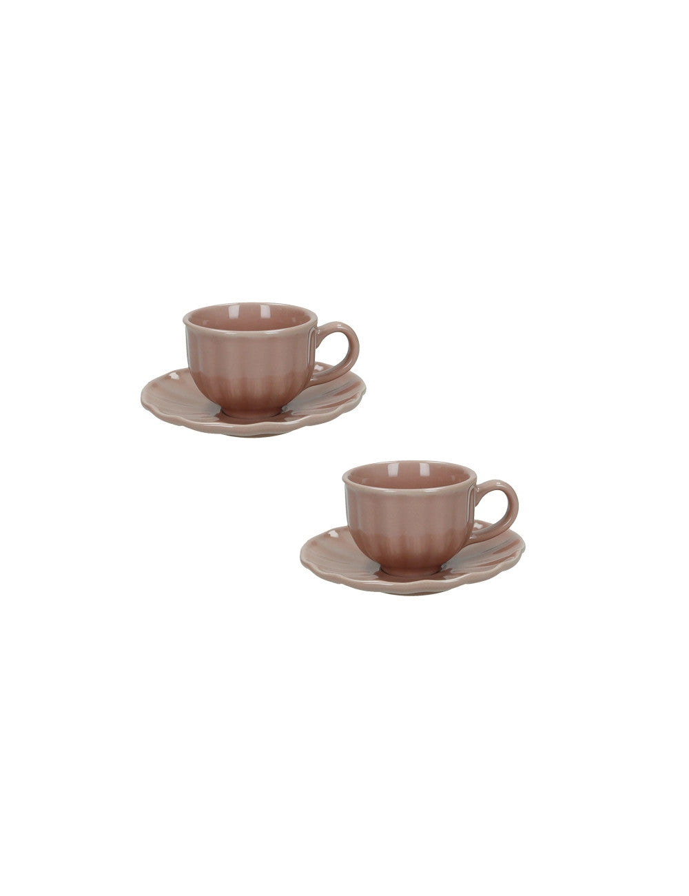 TAZZINA CAFFE' CALIPSO CIPRIA SET 2 PZ STONEWARE