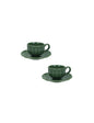 TAZZINA CAFFE' SET 2 PEZZI BRANDANI