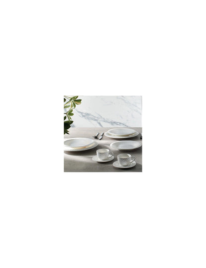 TAZZINA CAFFE OPTICAL SET 2 PZ NEW BONE CHINA - BRANDANI