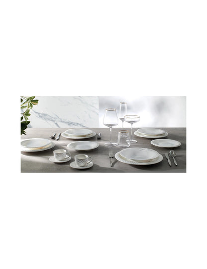 TAZZINA CAFFE OPTICAL SET 2 PZ NEW BONE CHINA - BRANDANI