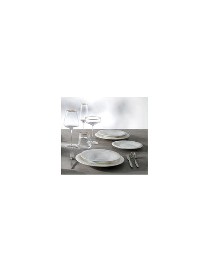 TAZZINA CAFFE OPTICAL SET 2 PZ NEW BONE CHINA - BRANDANI