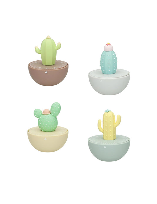 TIMER CACTUS COLORI ASSORTITI ABS