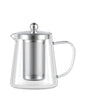 TISANIERA VETRO BOROSILICATO FILTRO INOX - BRANDANI