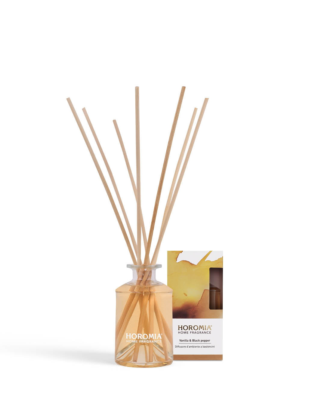 HOROMIA Diffusore Rattan Vibes Vanilla & Black Pepper 200ml