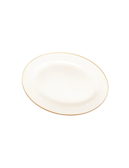 VASSOIO FILORO NEW BONE CHINA - BRANDANI