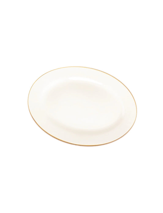 VASSOIO FILORO NEW BONE CHINA - BRANDANI