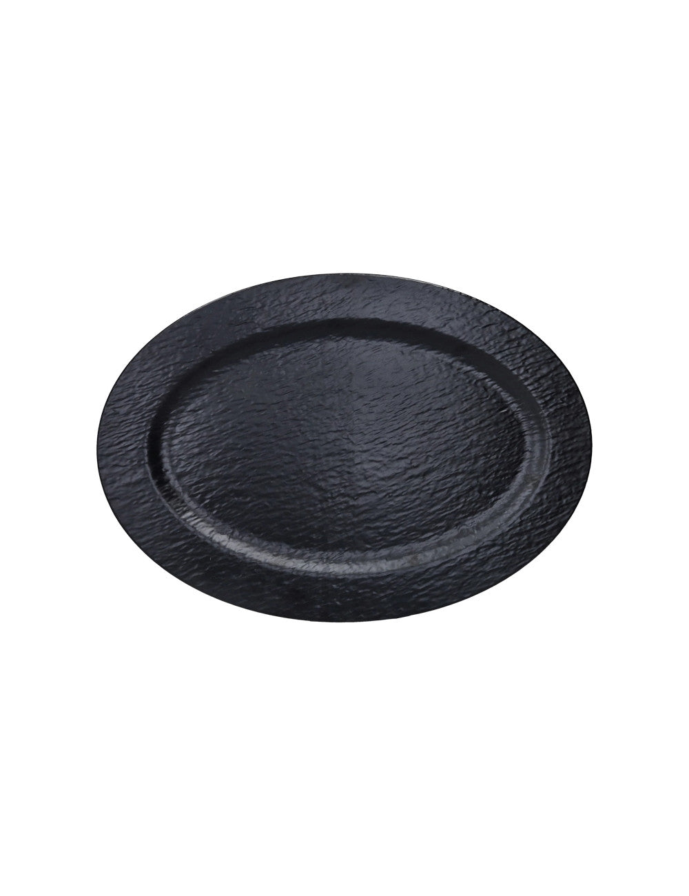 VASSOIO OVALE BLACK ECLIPSE MELAMINA BRANDANI