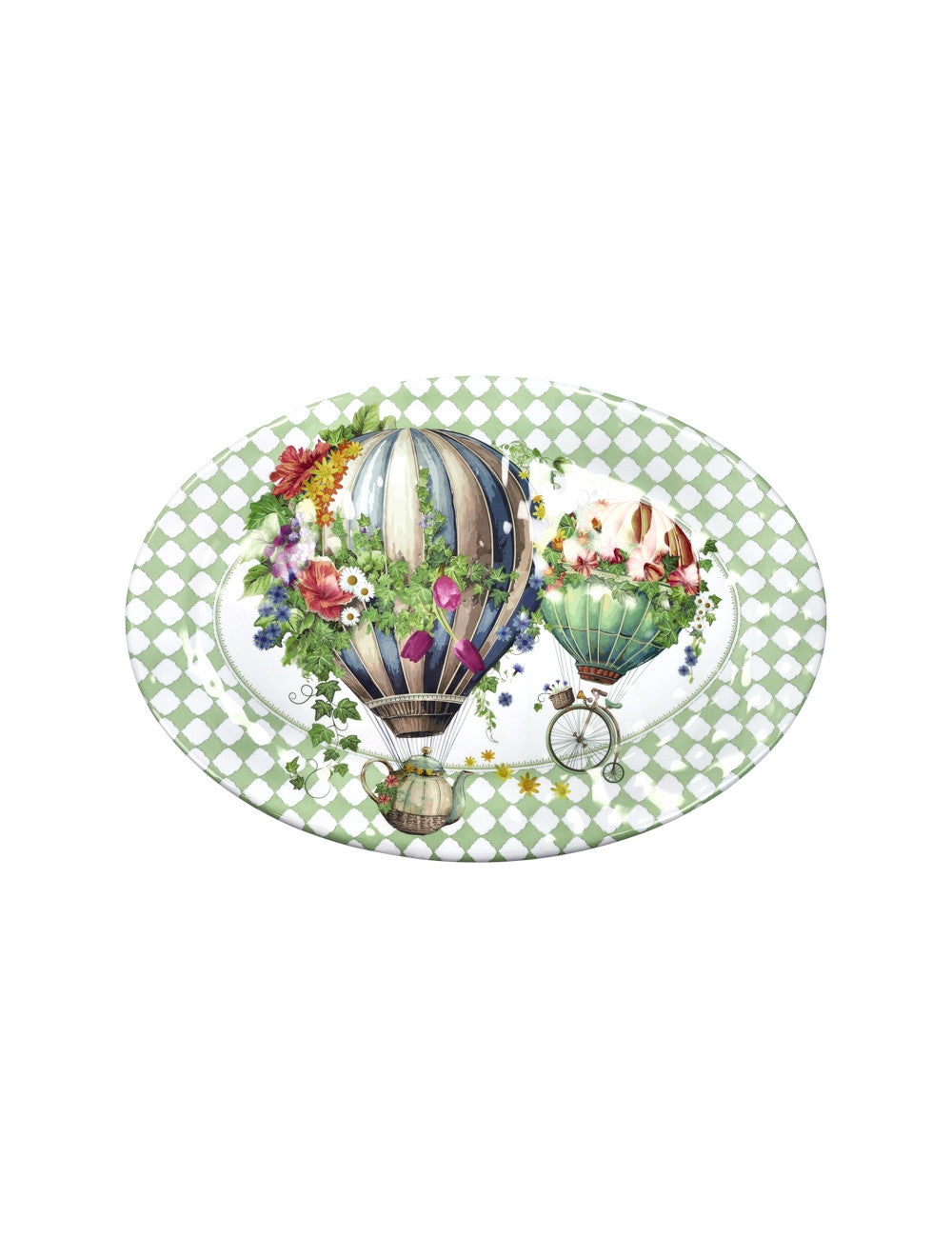 VASSOIO OVALE WONDERLAND MELAMINA - BRANDANI