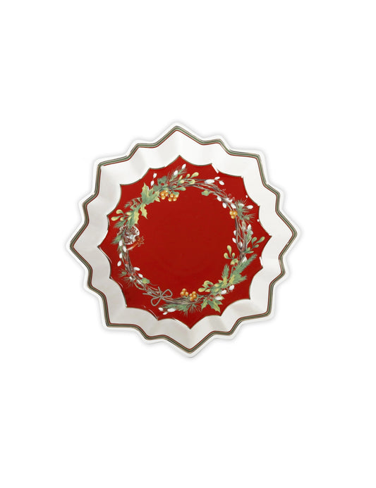 VASSOIO STELLA CAROL PORCELLANA BRANDANI