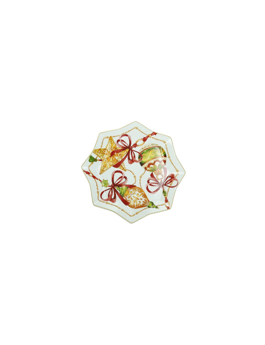 VASSOIO STELLA GIOCO DI LUCI NEW BONE CHINA BRANDANI