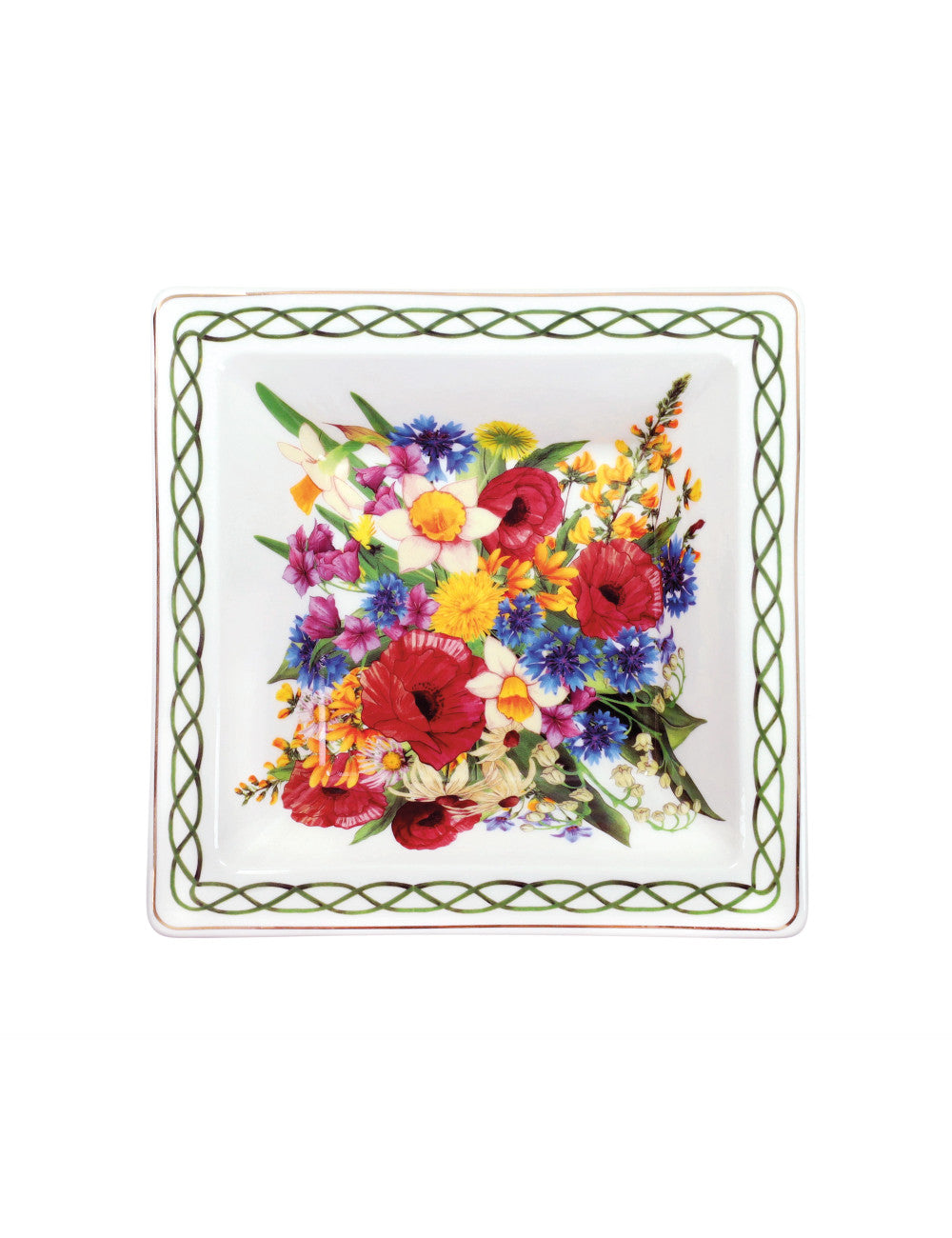 VUOTATASCHE FIORI DI CAMPO PORCELLANA